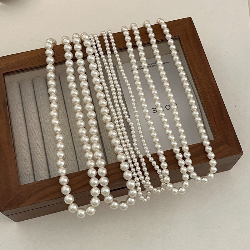 The Shi Family Wears Necklaces with Light Luxury, Natural Jewelry, and A Sense of Luxury, and The Sense of Luxury Does Not Fade, and The Retro Clavicle Chain Does Not Fade