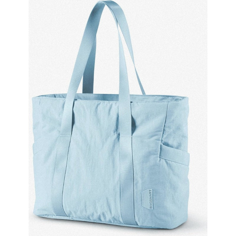 Tote Bag for Women with Zipper Gym tote with Compartments Work Tote Nurse Dance Yoga Bag for Travel