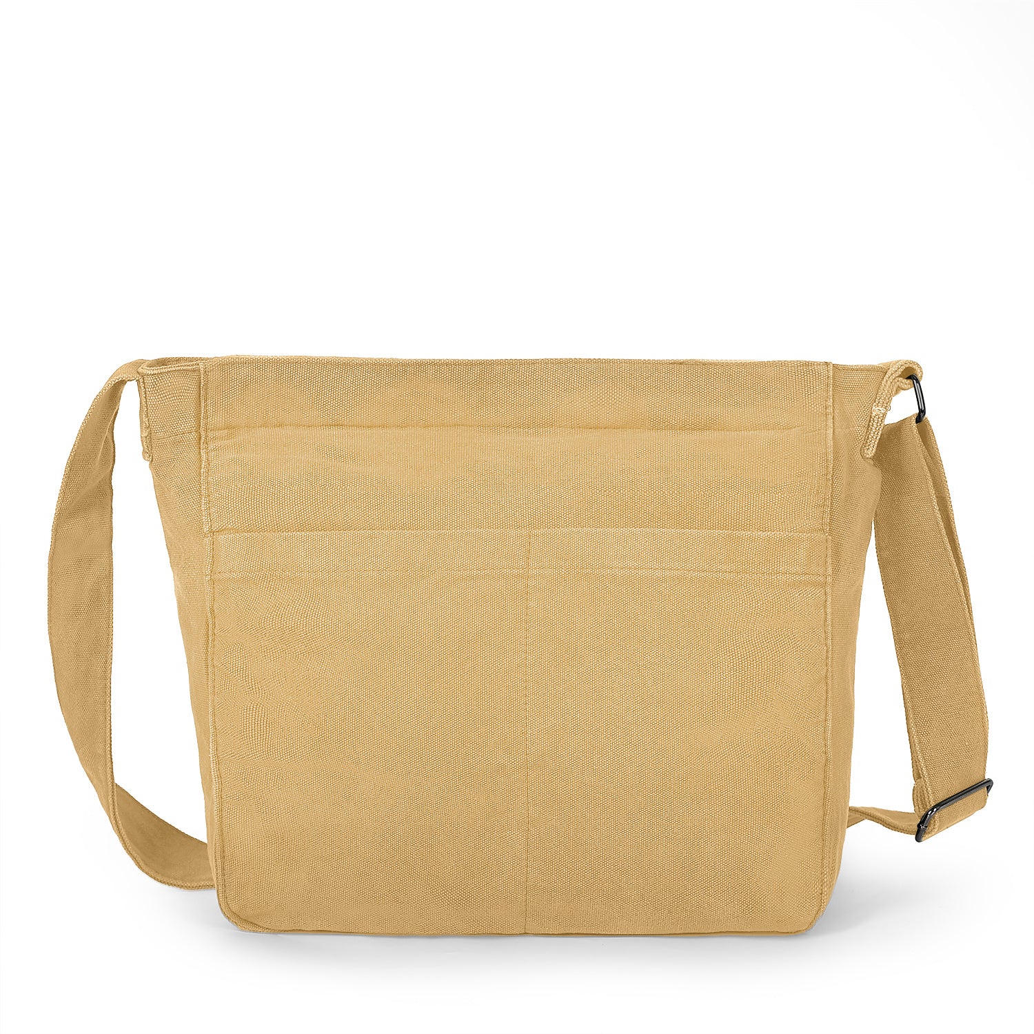 Canvas Crossbody Tote Bag with Multiple Pockets for Women and Men, Shoulder Hobo Messenger Bags for Work and Travel